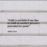 Faith