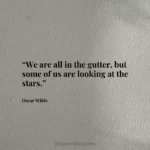 “We are all in the gutter