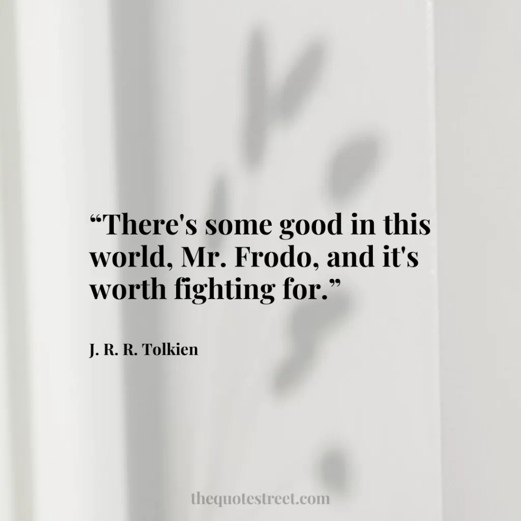 “There's some good in this world