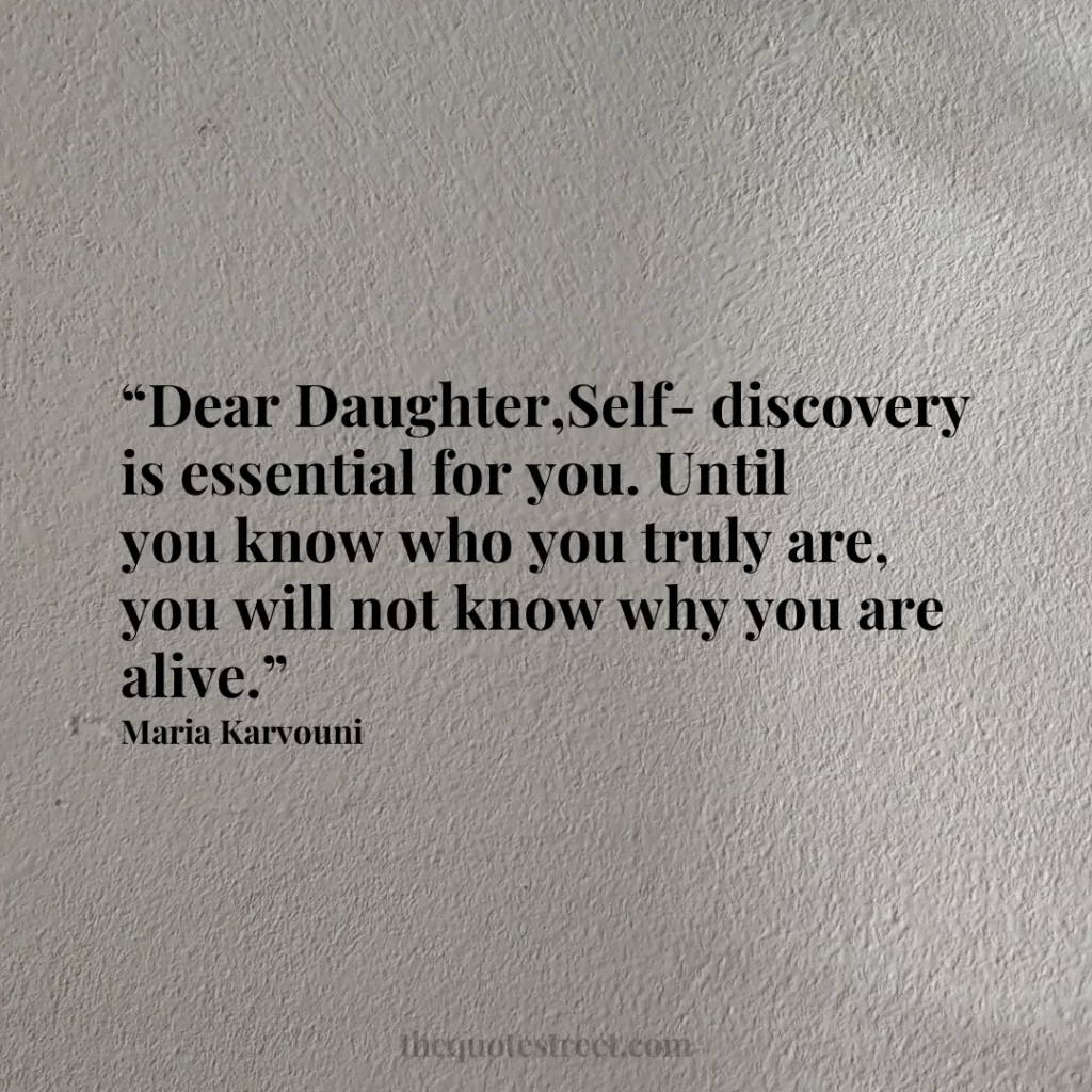 “Dear Daughter