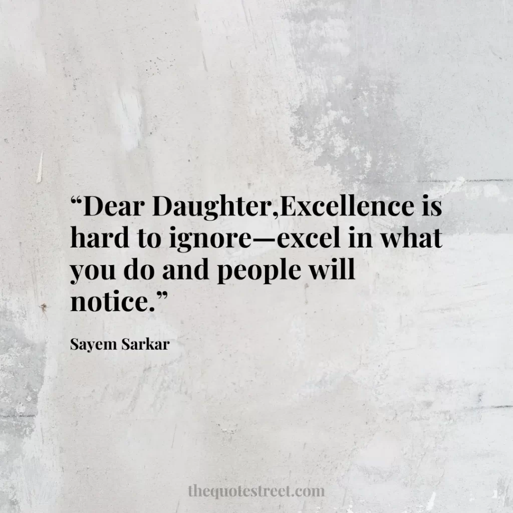 “Dear Daughter