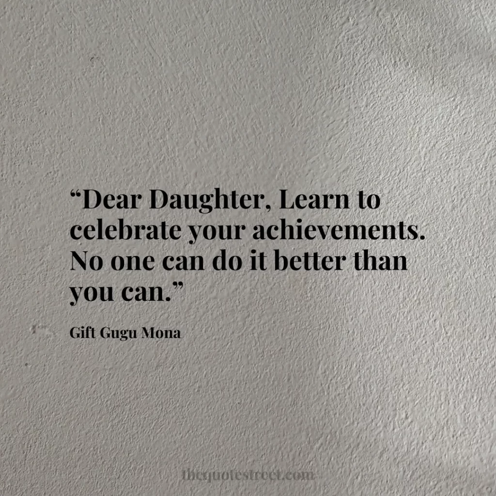 “Dear Daughter