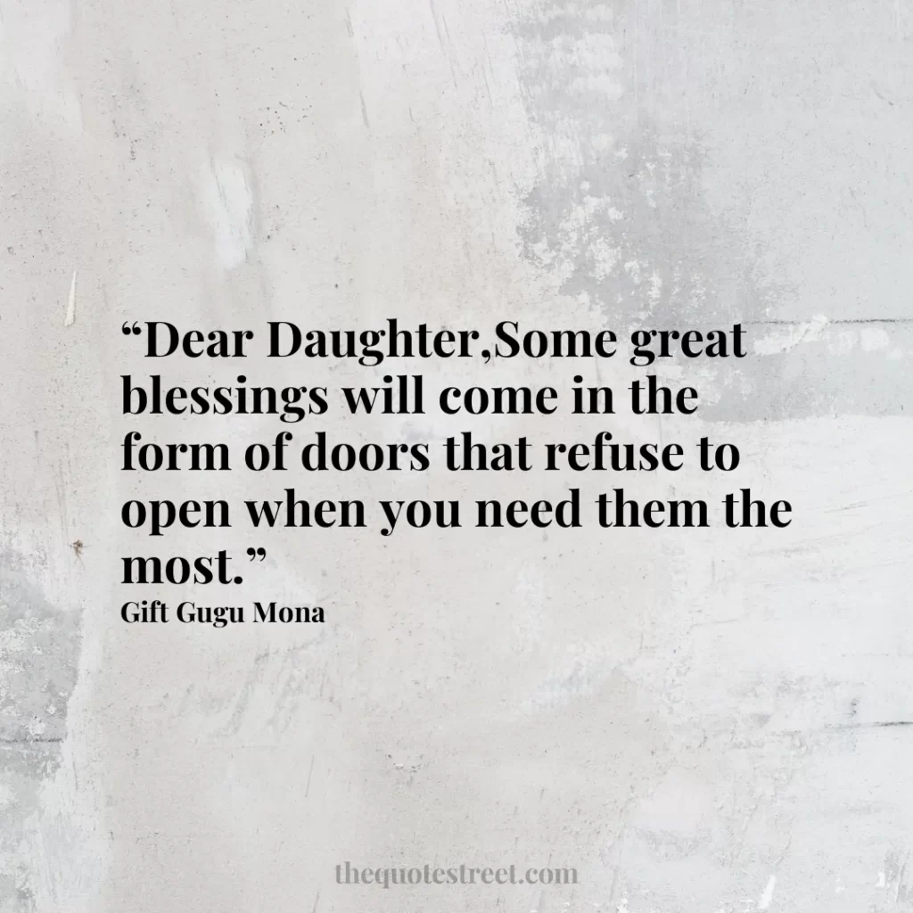 “Dear Daughter