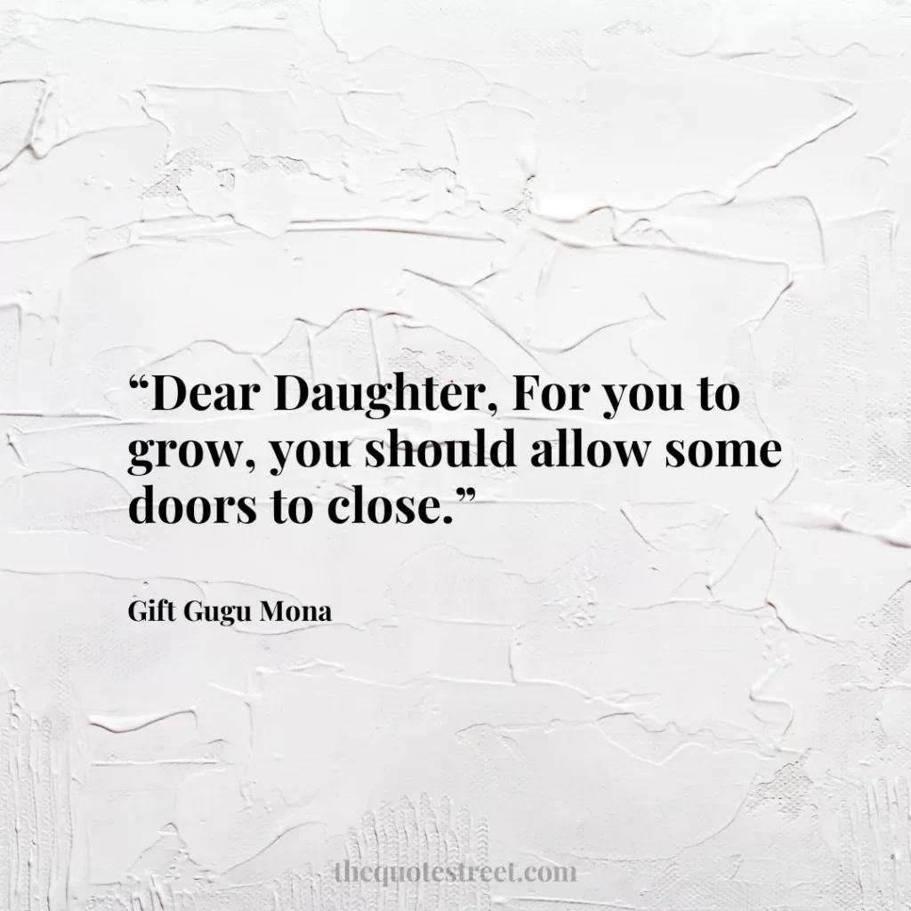 “Dear Daughter