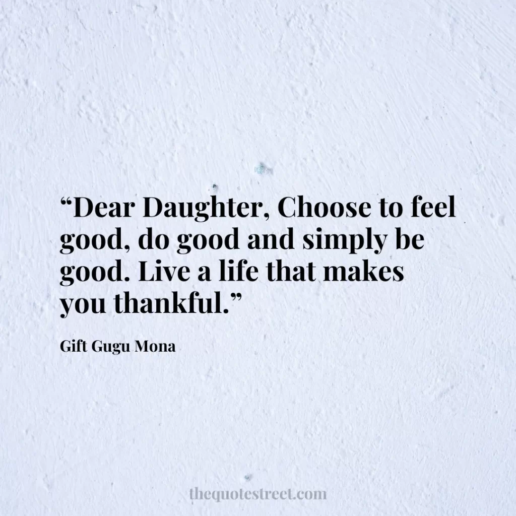 “Dear Daughter