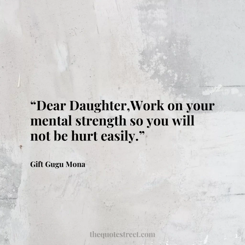 “Dear Daughter