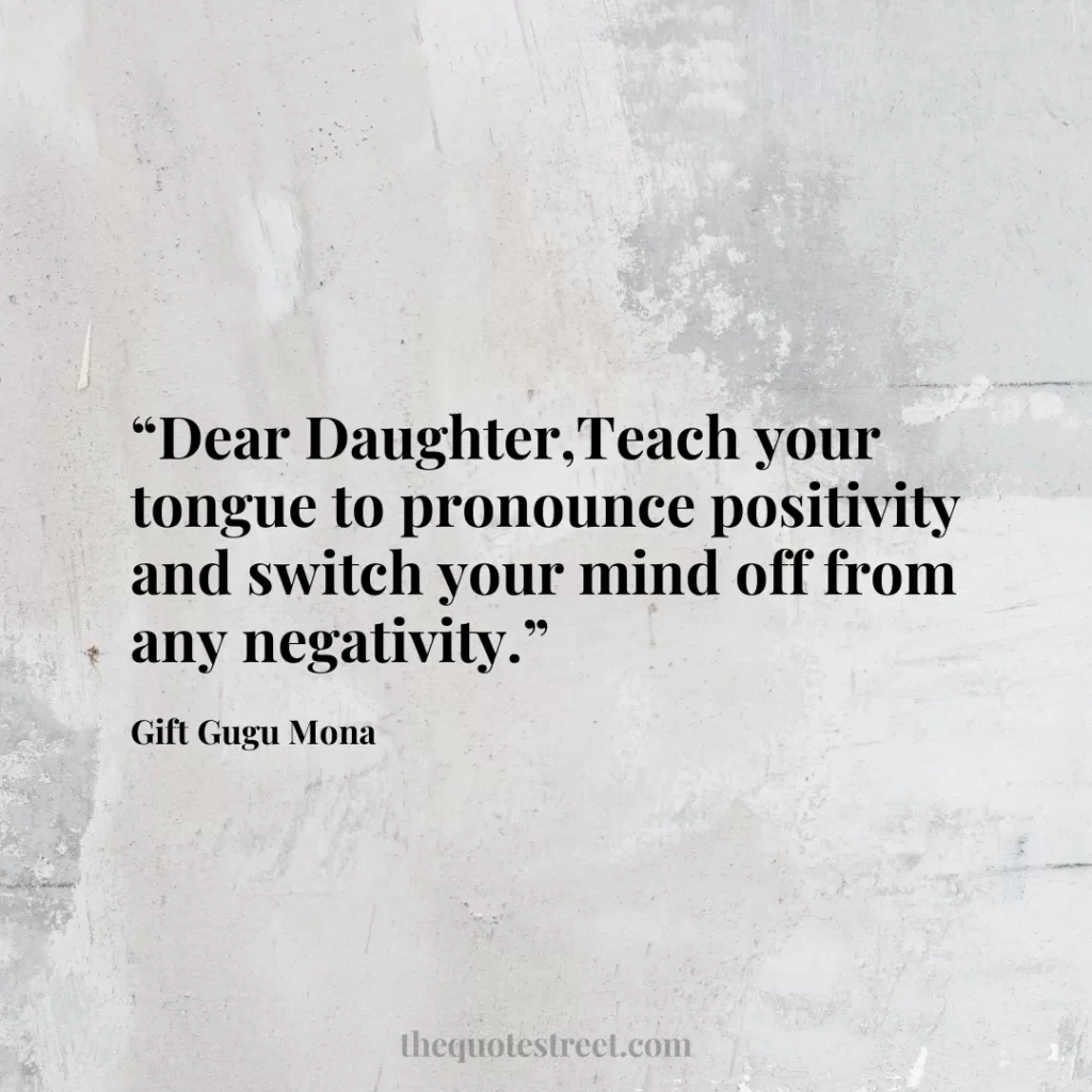 “Dear Daughter