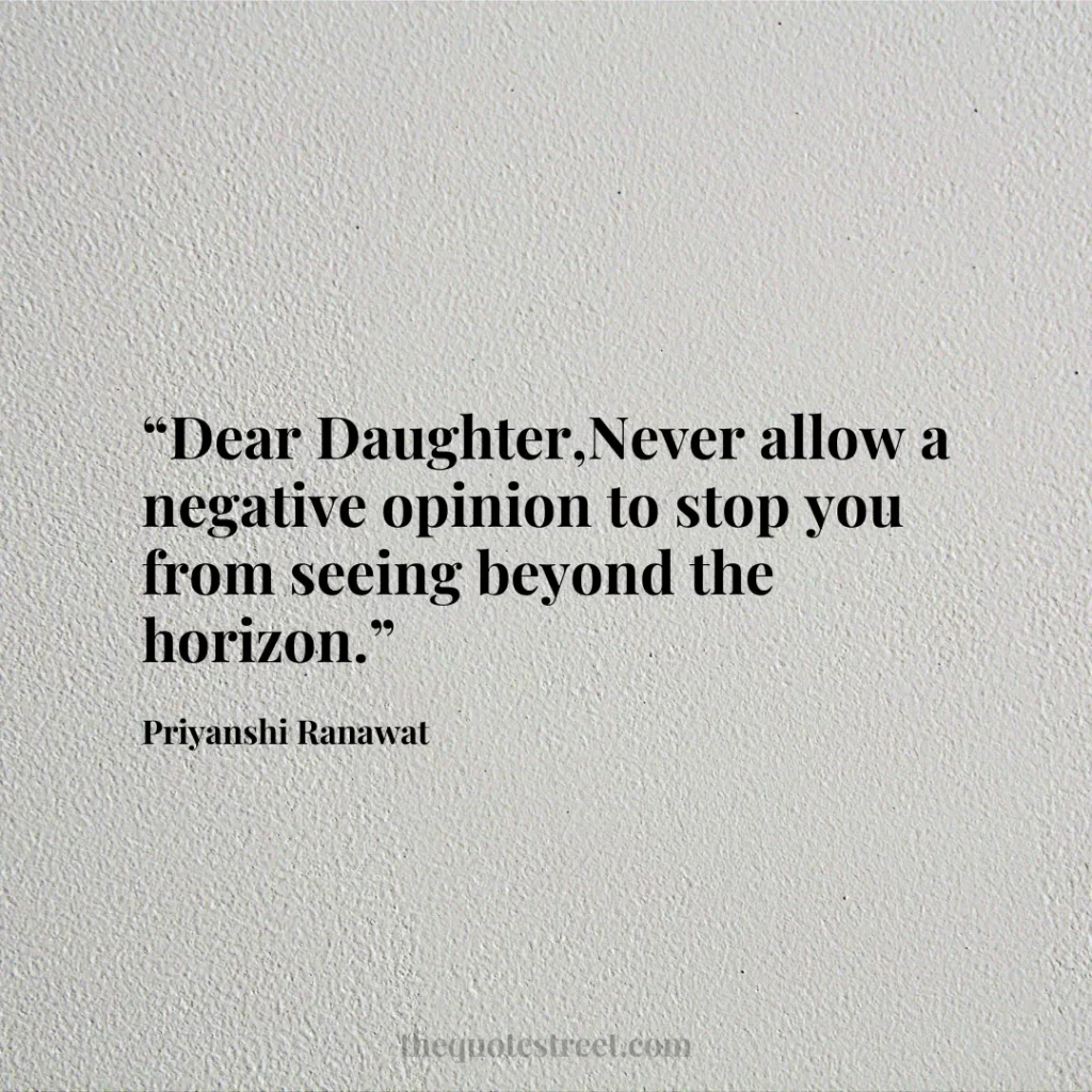 “Dear Daughter