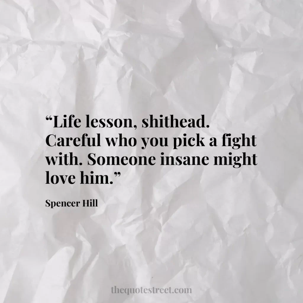 “Life lesson