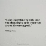 “Dear Daughter