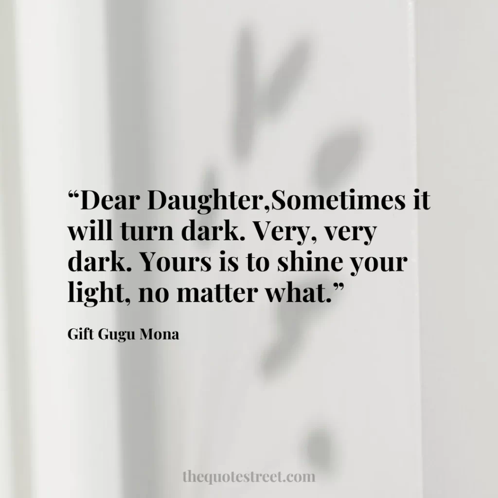 “Dear Daughter