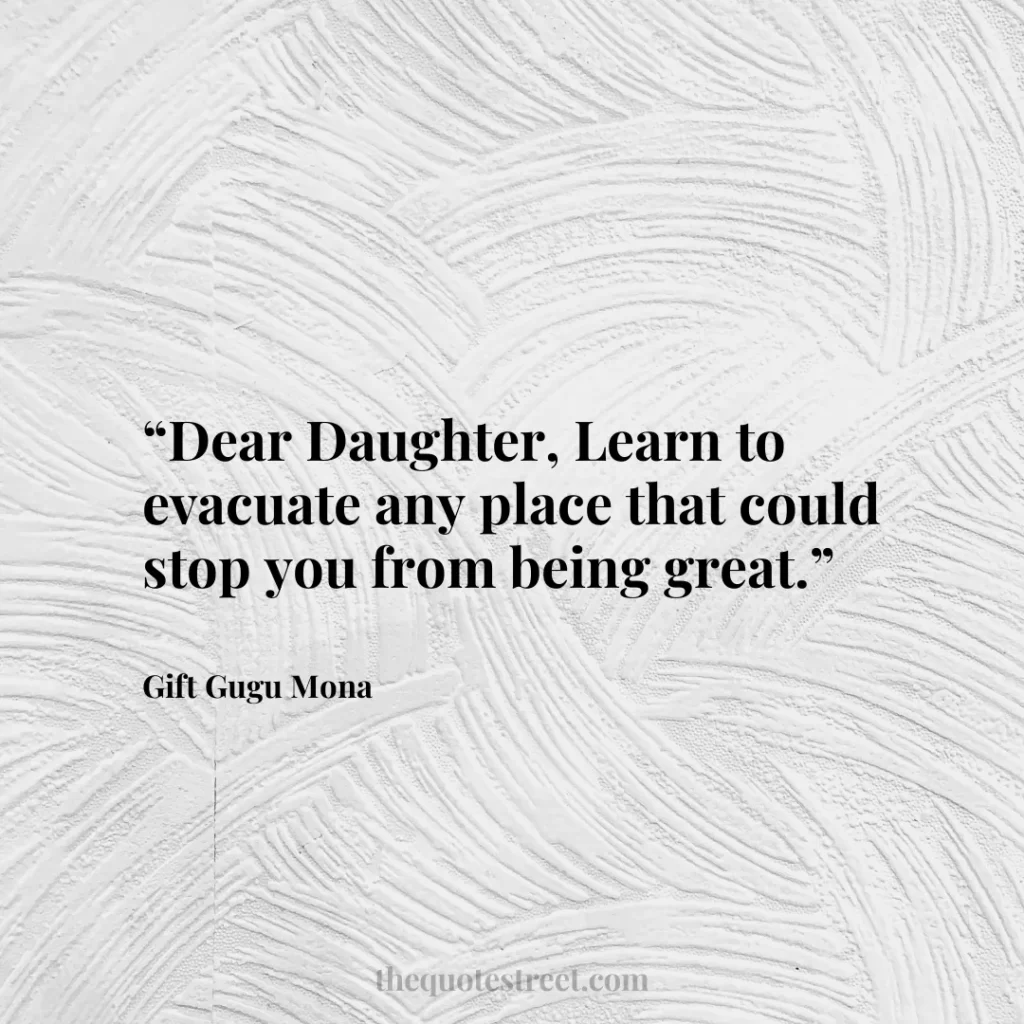 “Dear Daughter