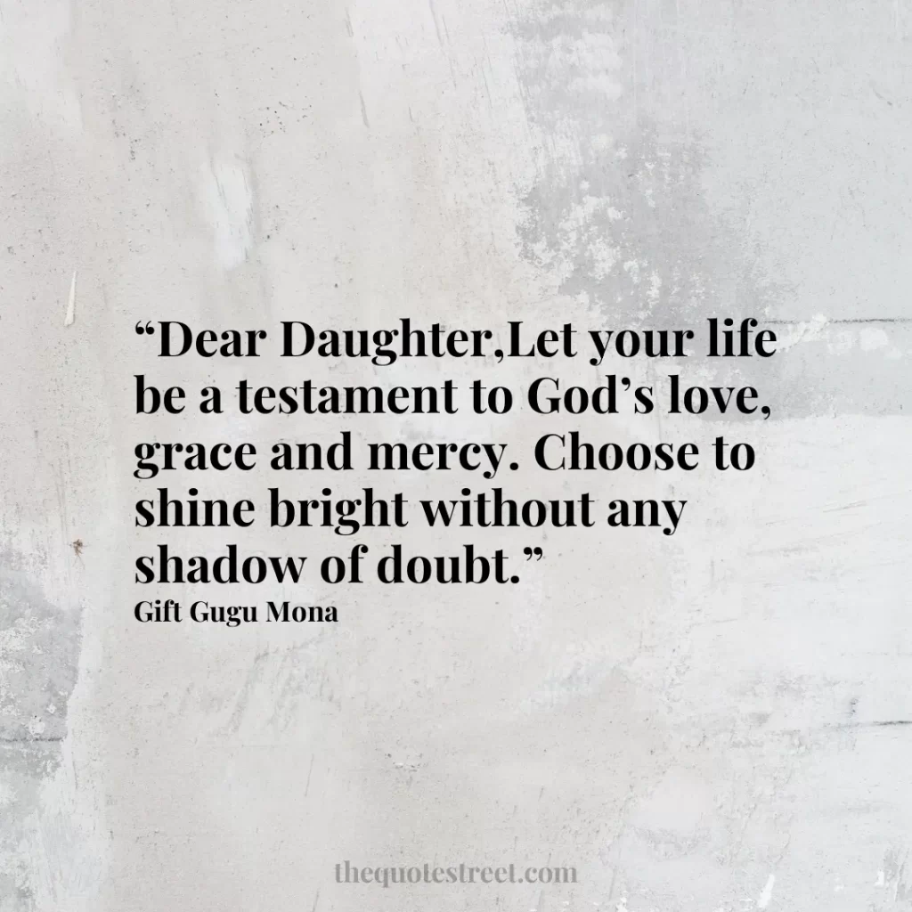 “Dear Daughter