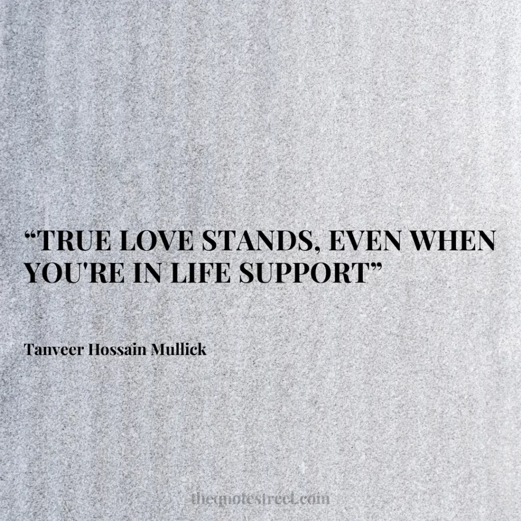 “TRUE LOVE STANDS
