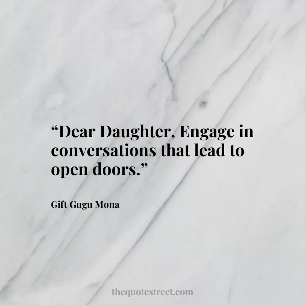 “Dear Daughter