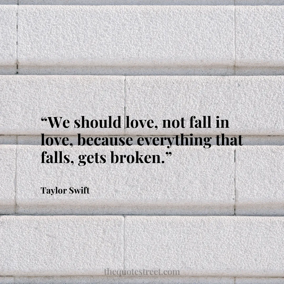 “We should love