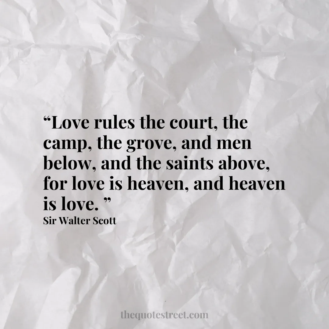 “Love rules the court