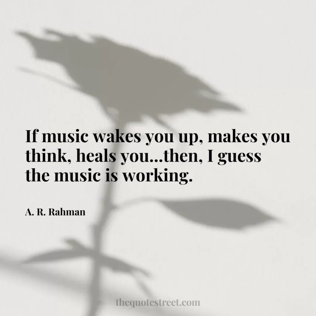 If music wakes you up