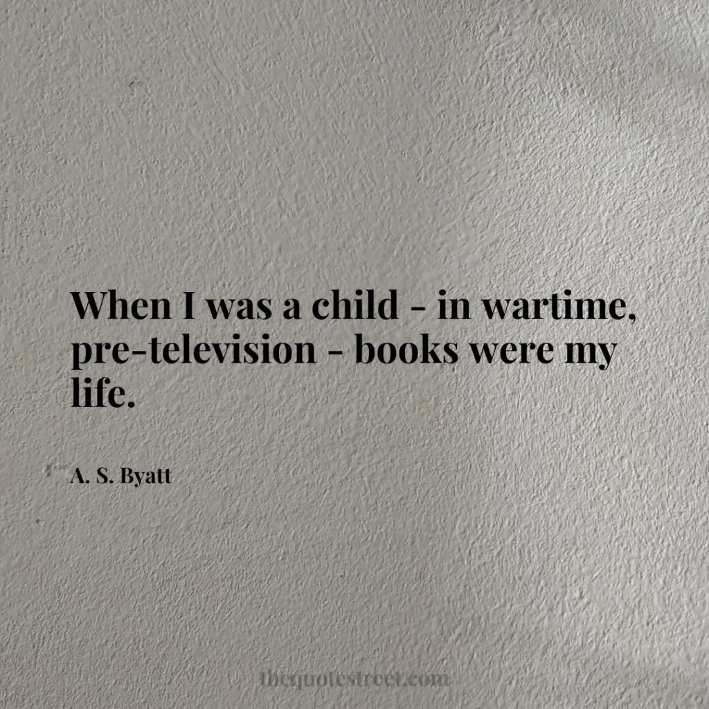 When I was a child - in wartime