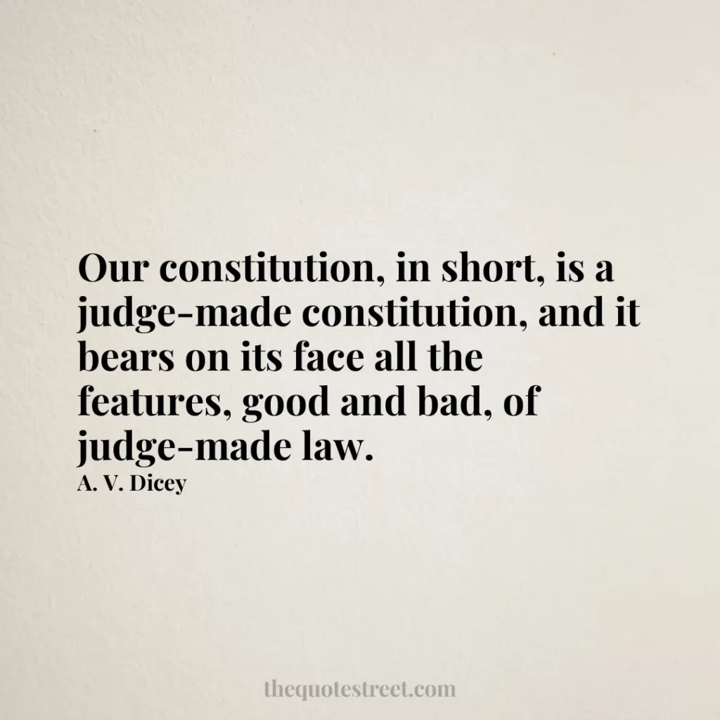 Our constitution