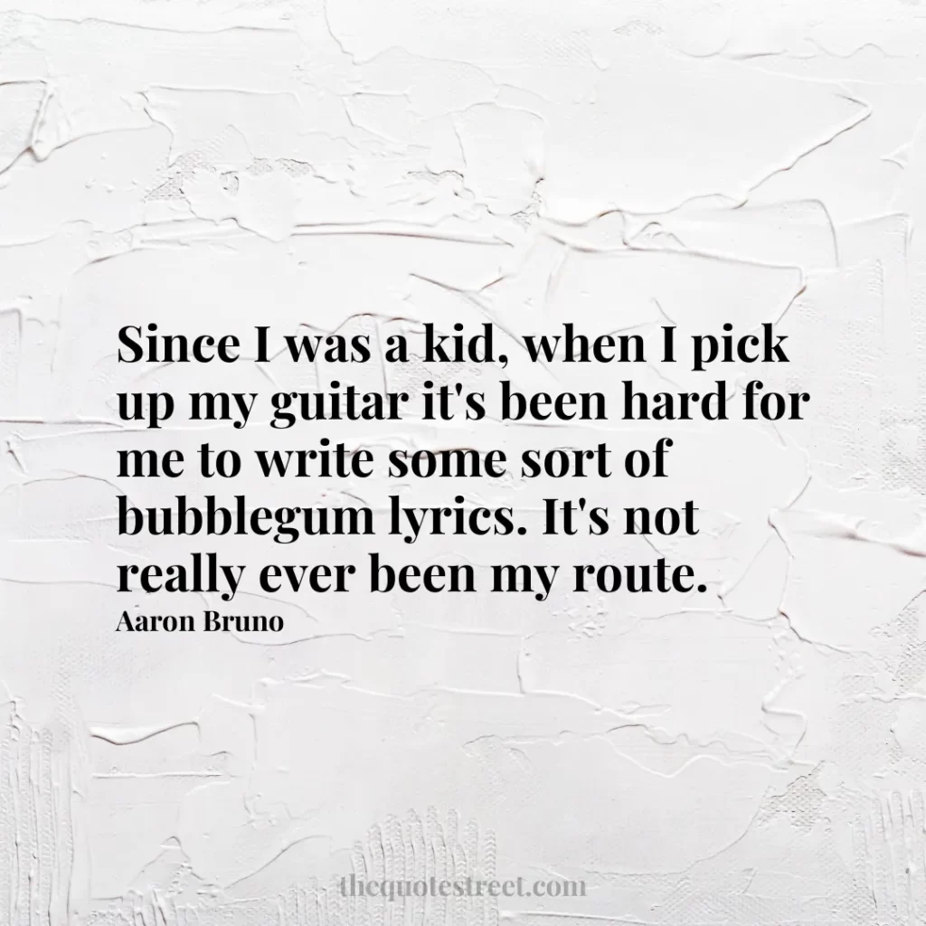 Since I was a kid