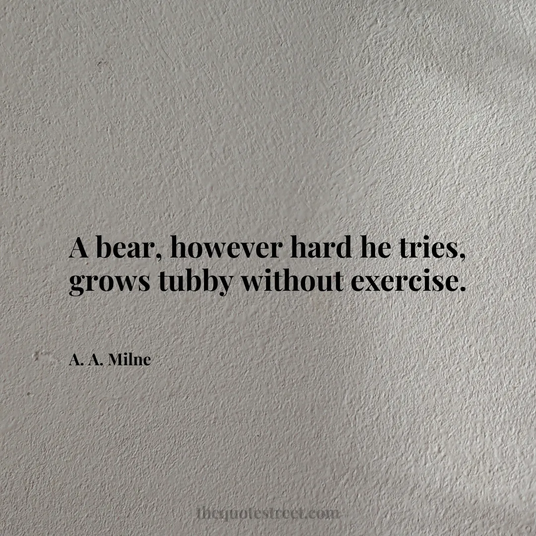 A bear