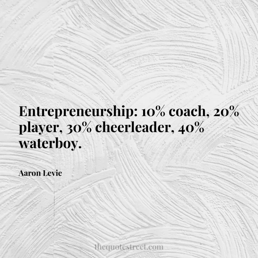 Entrepreneurship: 10% coach