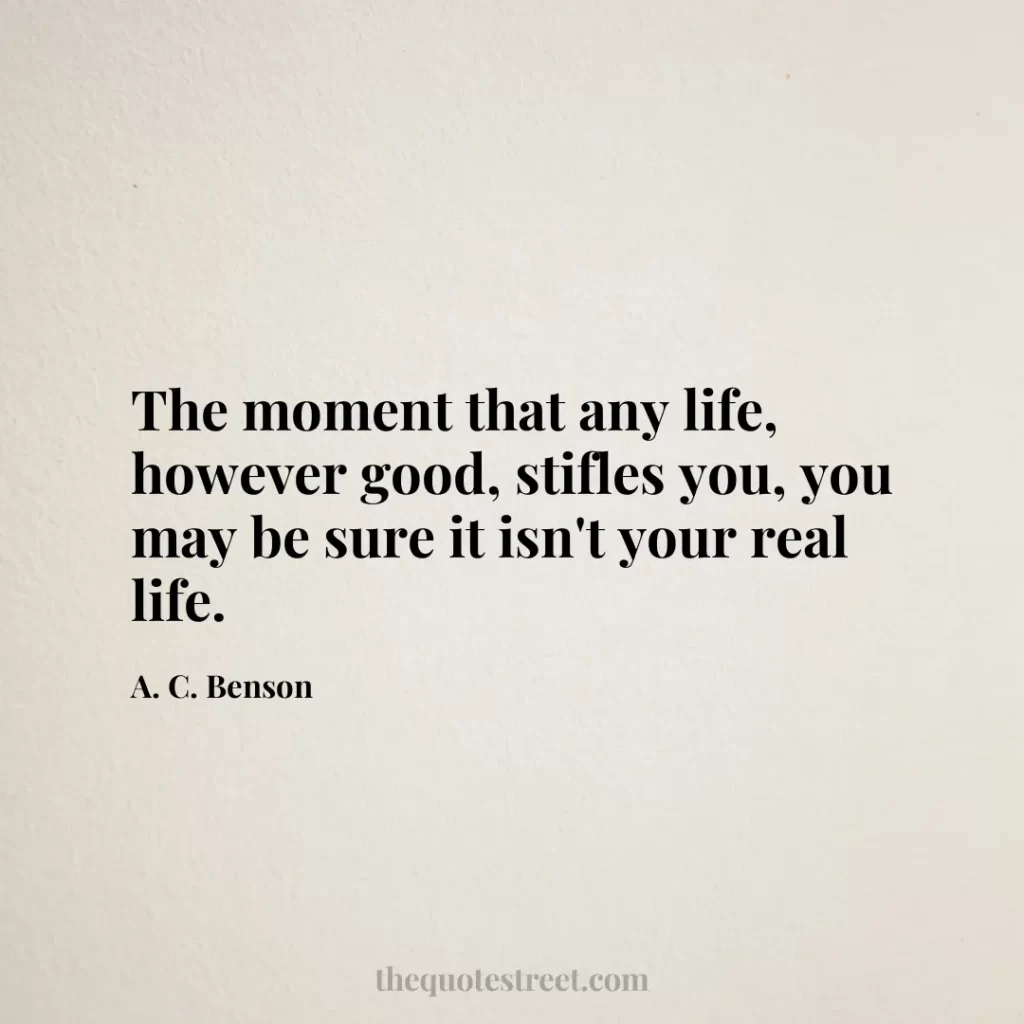 The moment that any life
