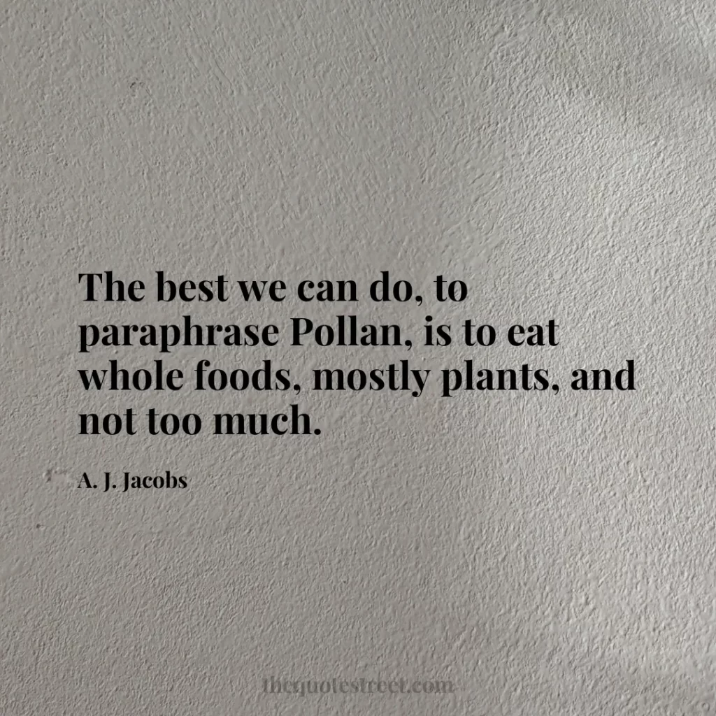 The best we can do