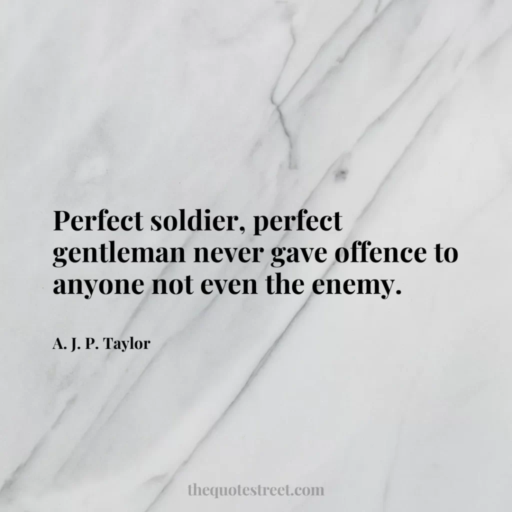 Perfect soldier