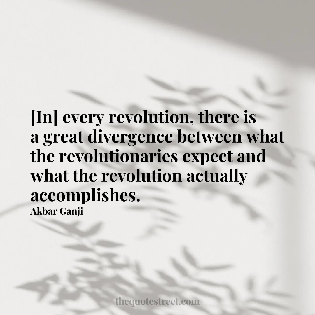 [In] every revolution