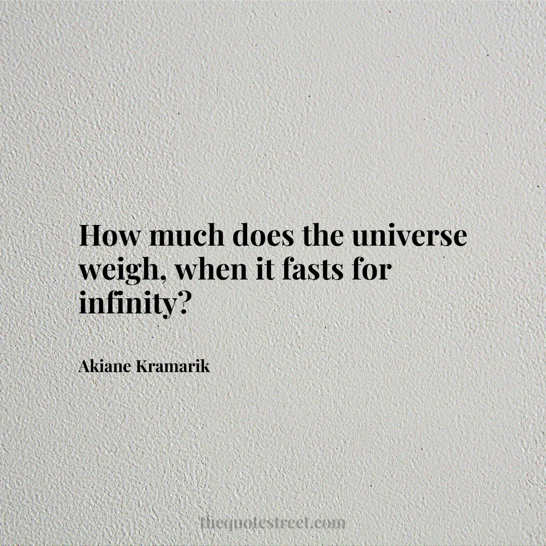 How much does the universe weigh