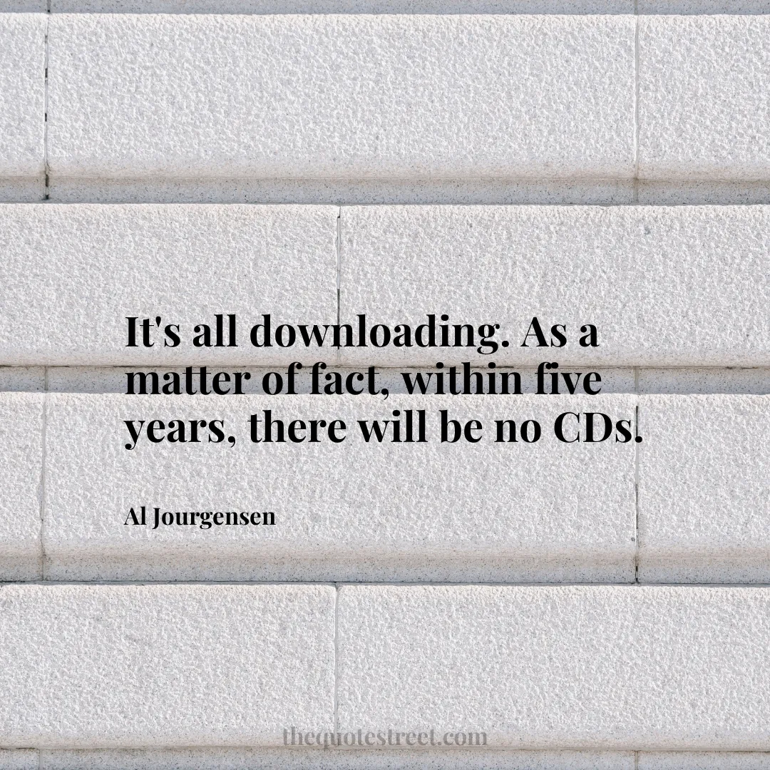It's all downloading. As a matter of fact