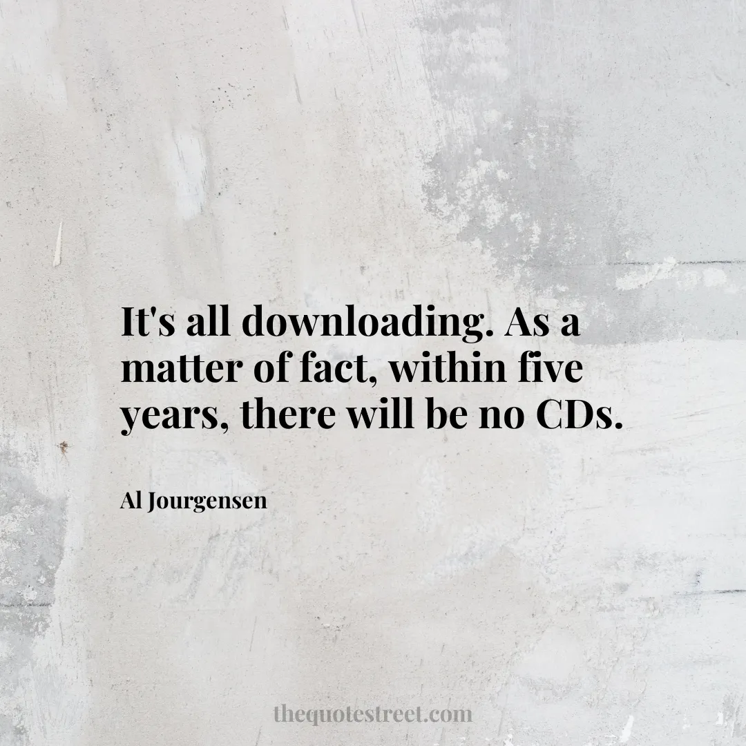 It's all downloading. As a matter of fact