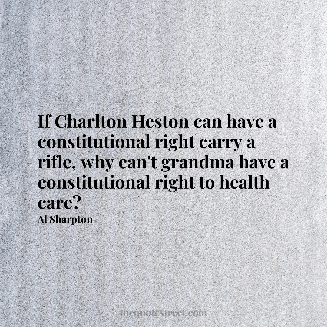 If Charlton Heston can have a constitutional right carry a rifle