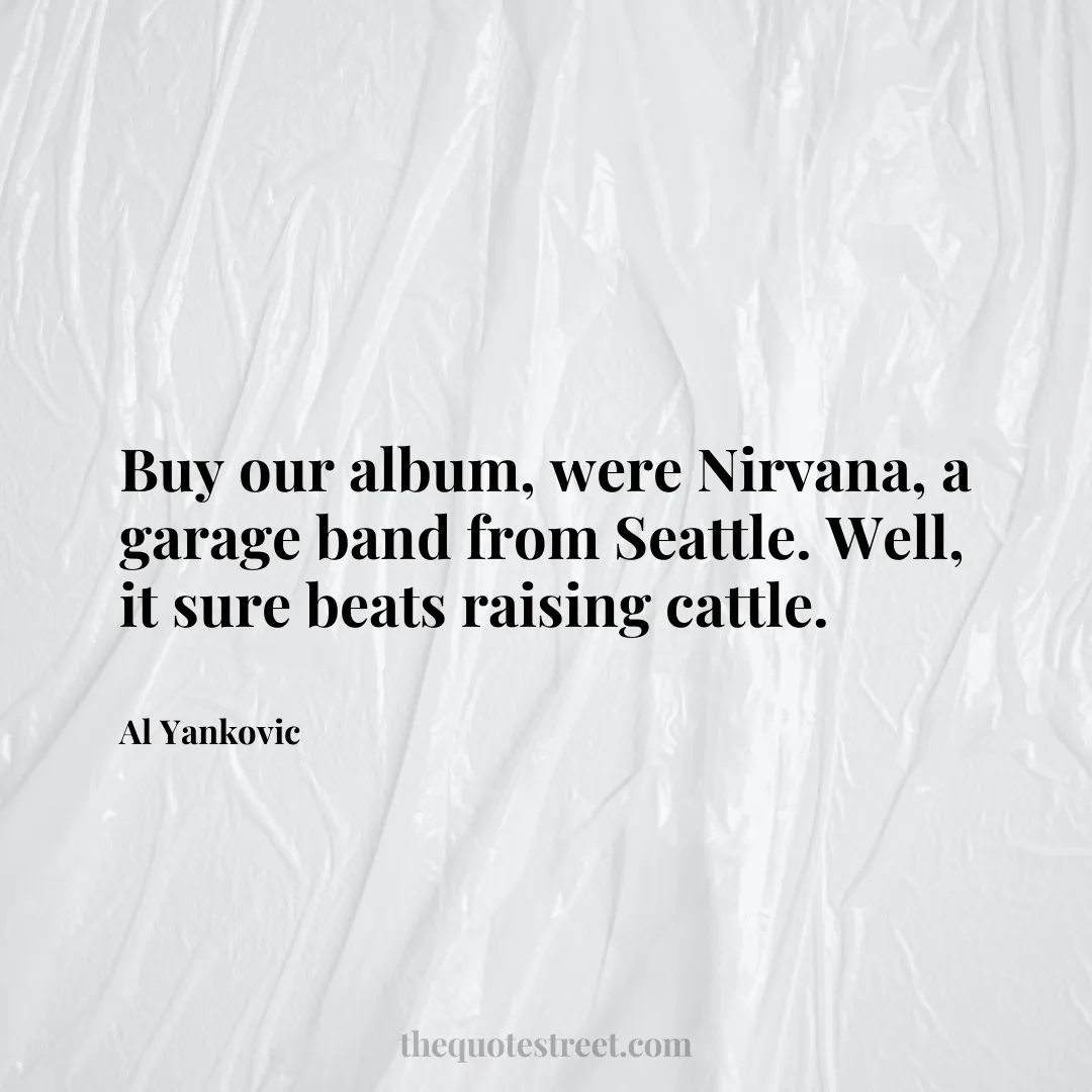 Buy our album