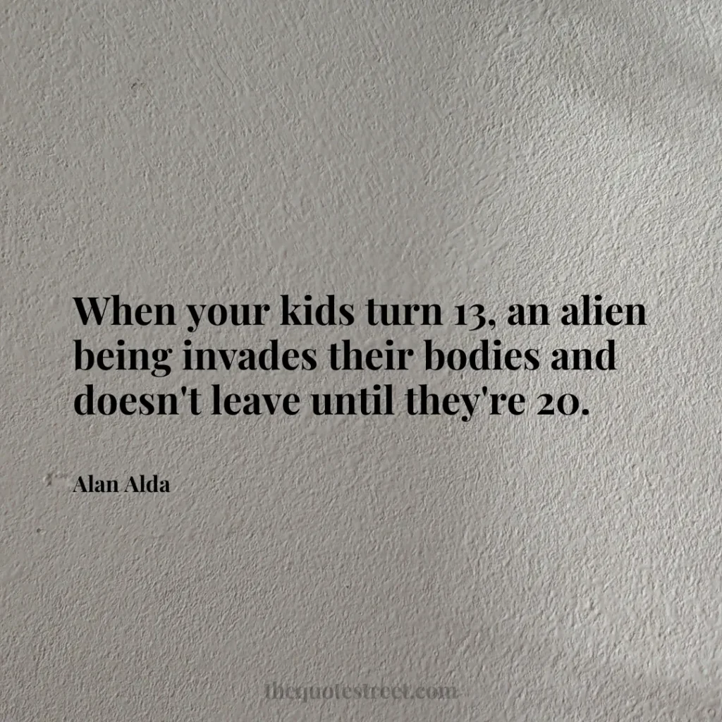 When your kids turn 13