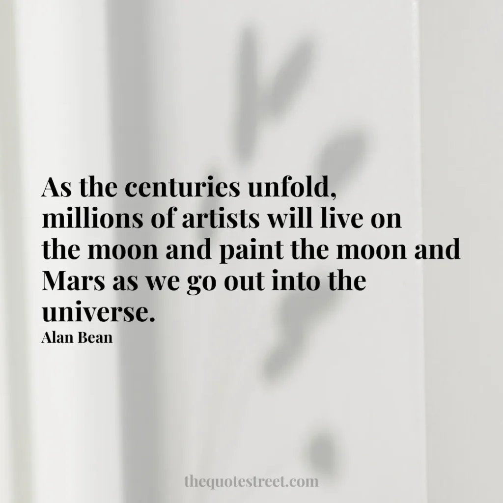 As the centuries unfold