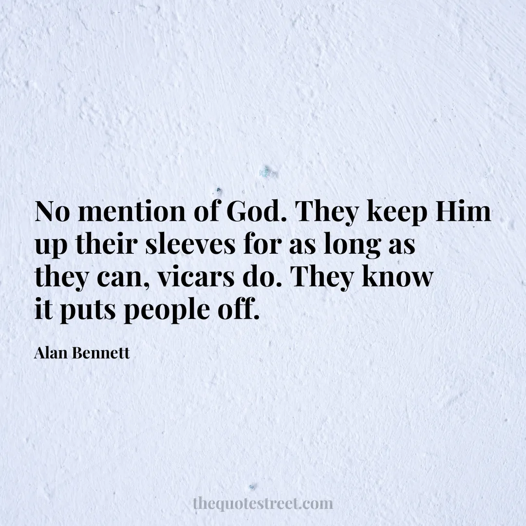No mention of God. They keep Him up their sleeves for as long as they can