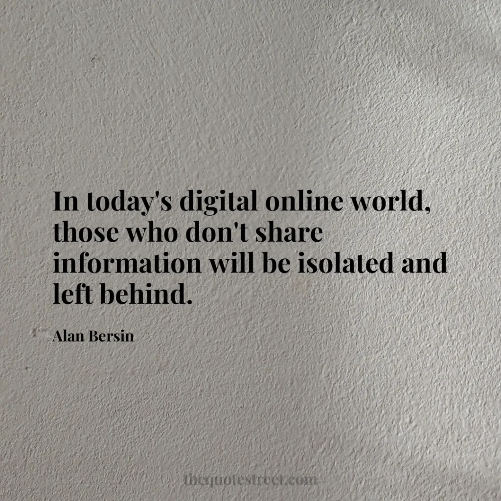 In today's digital online world