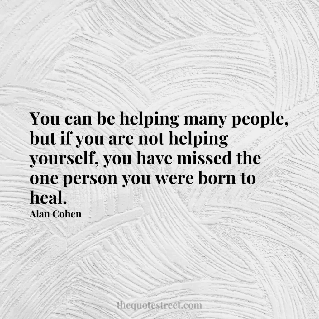 You can be helping many people