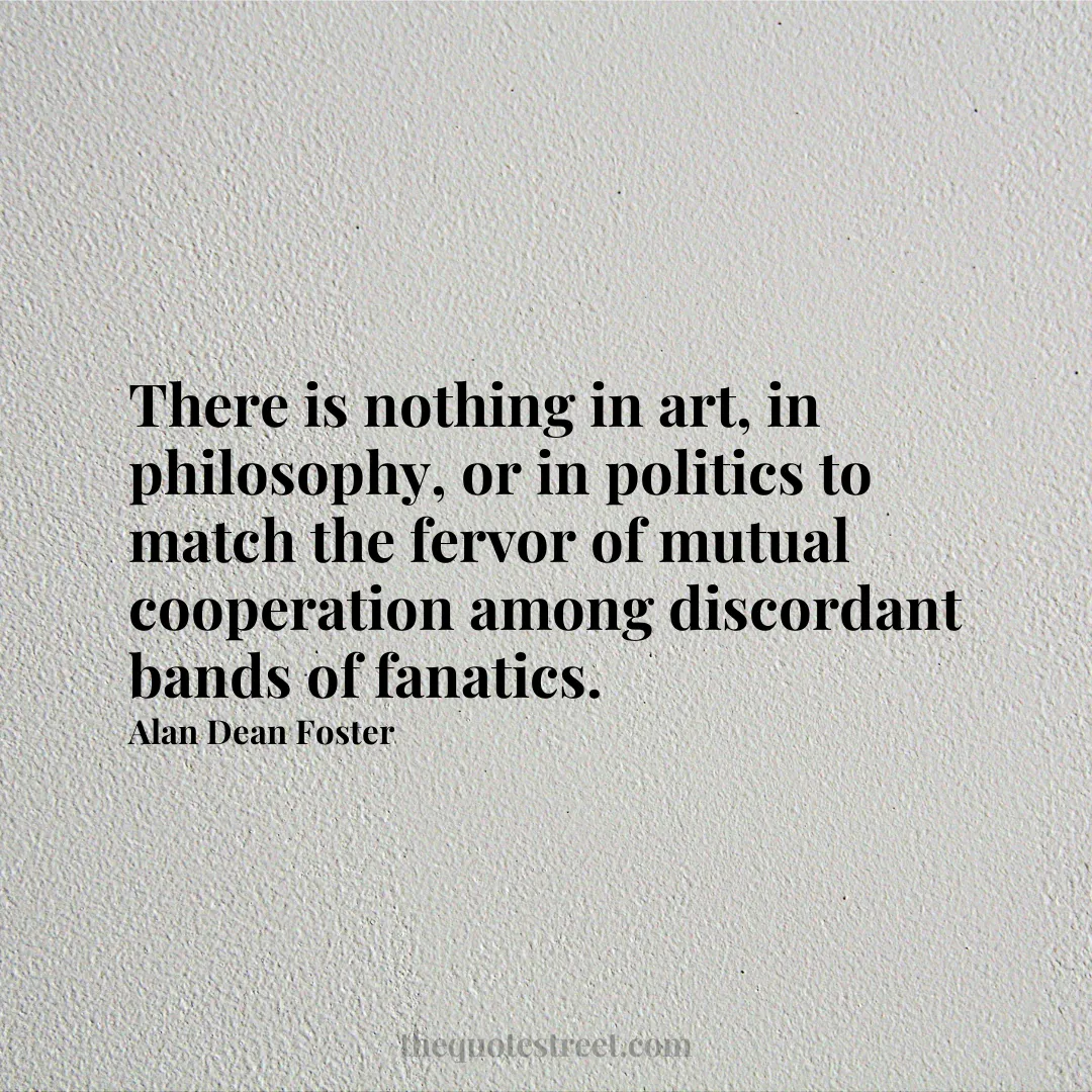 There is nothing in art