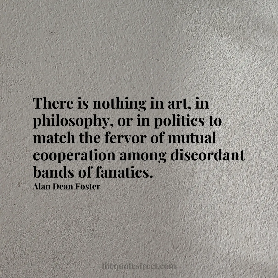 There is nothing in art