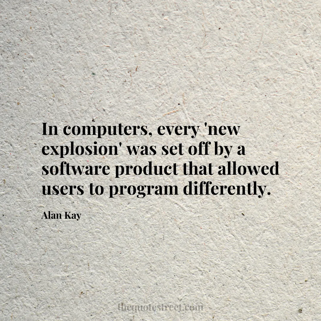 In computers