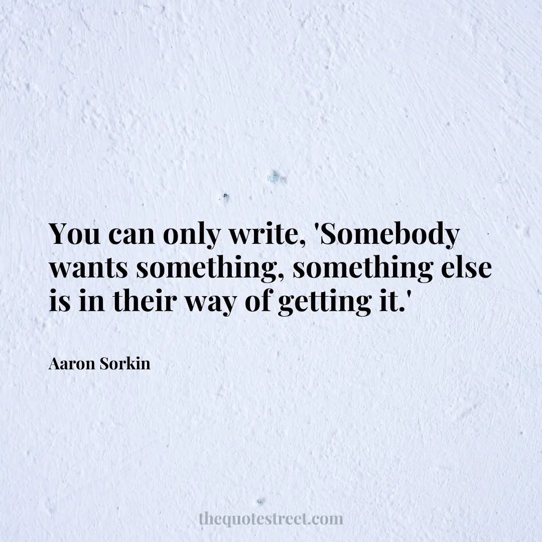 You can only write