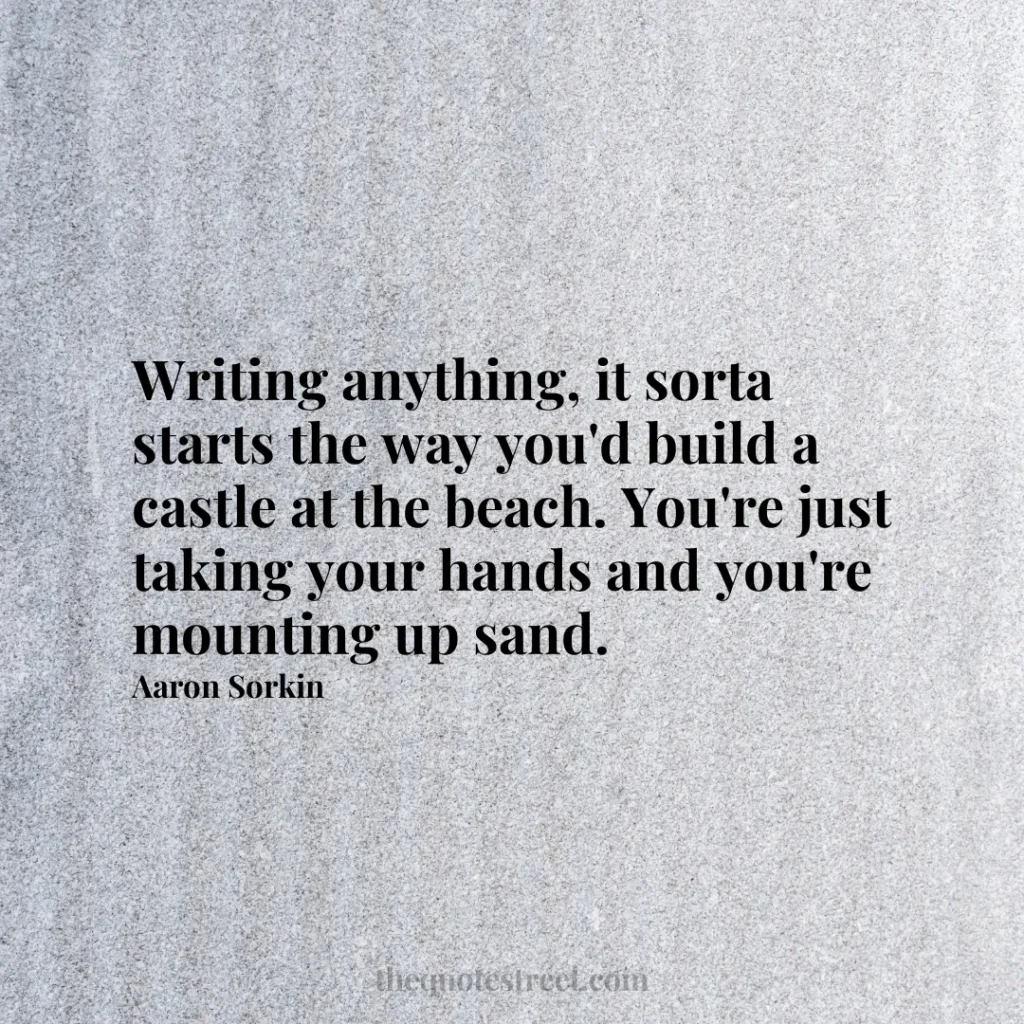 Writing anything