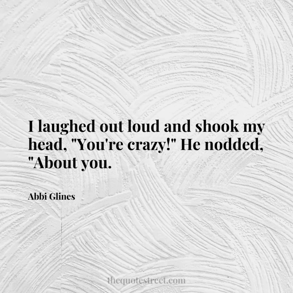 I laughed out loud and shook my head