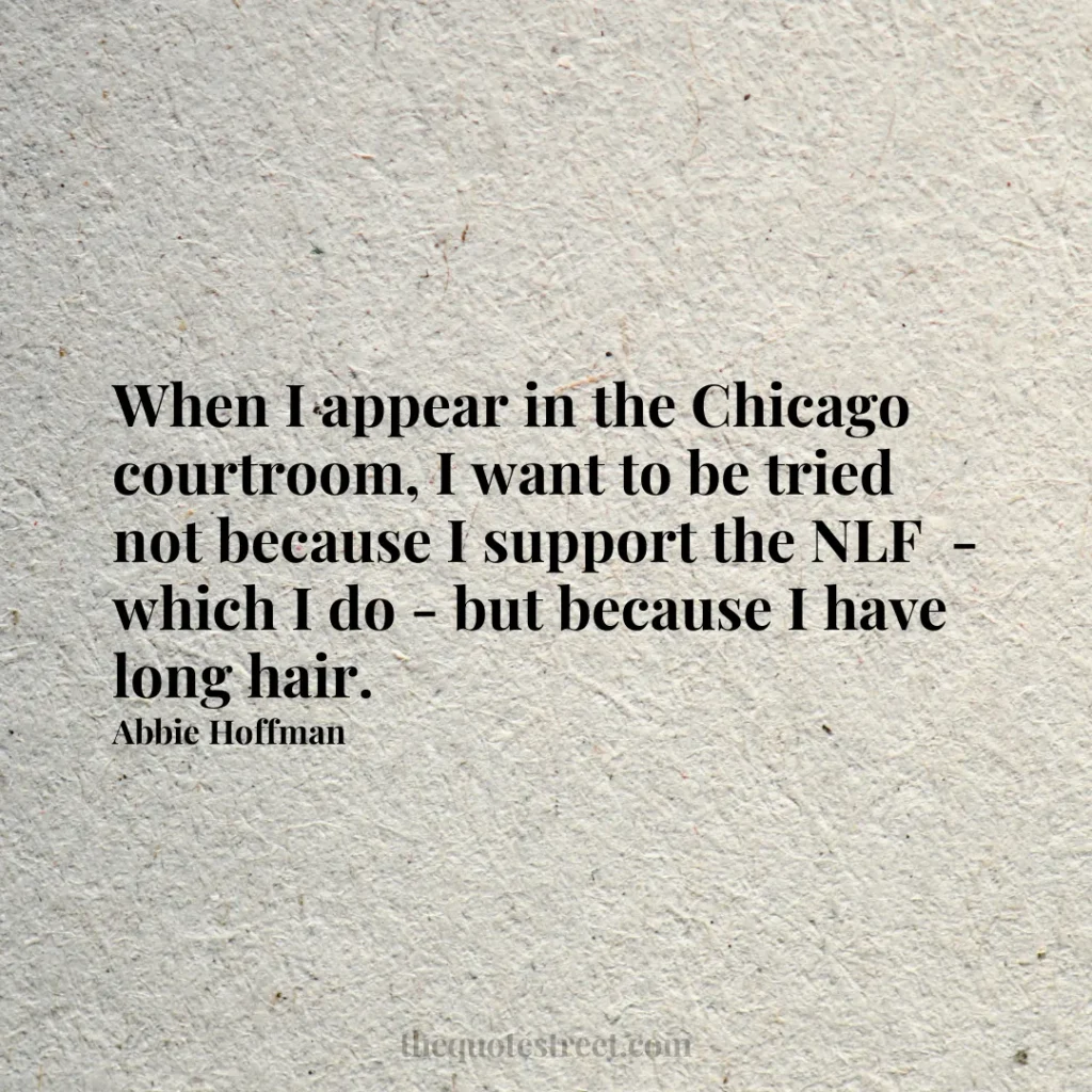 When I appear in the Chicago courtroom