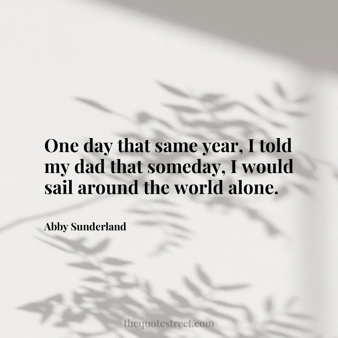 One day that same year