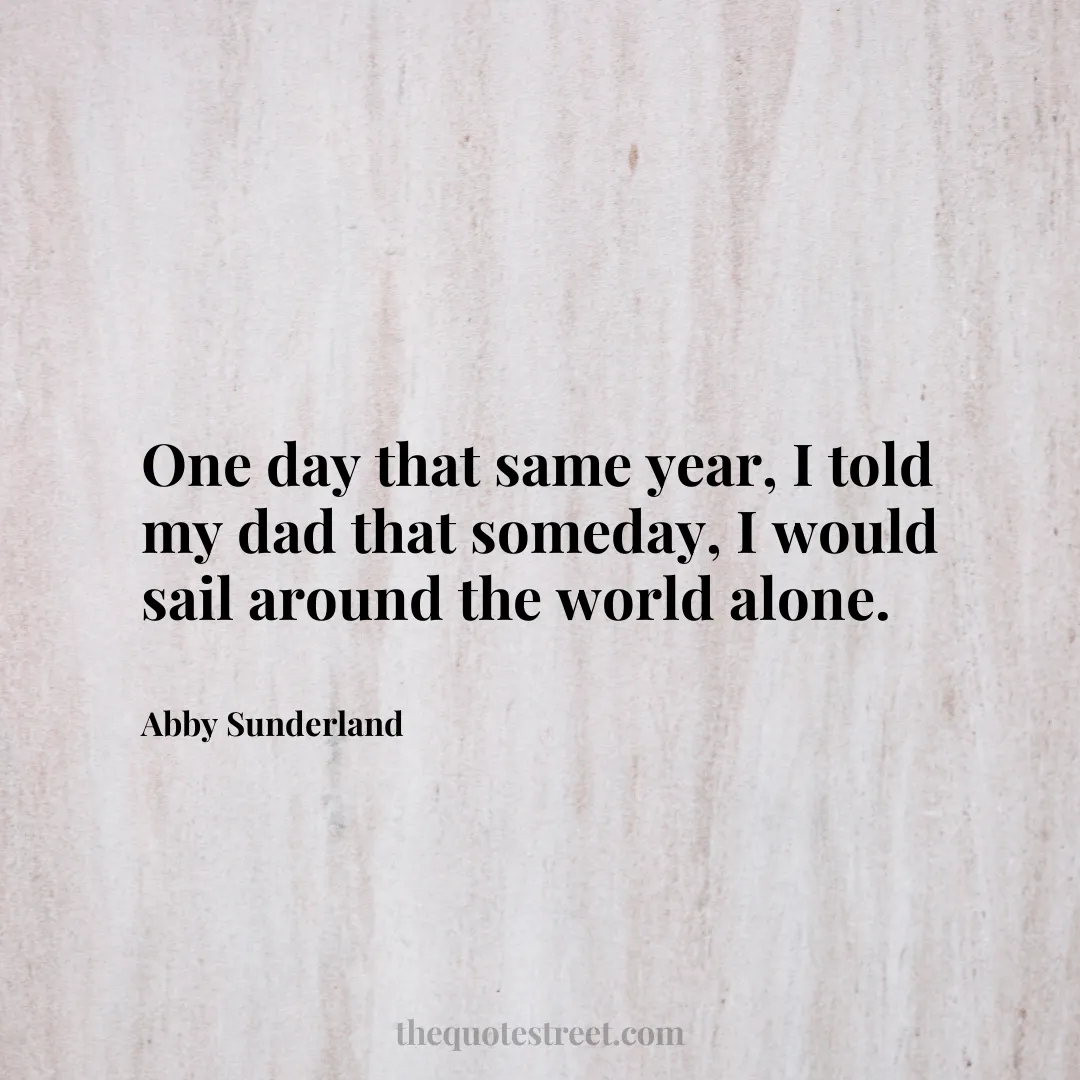 One day that same year